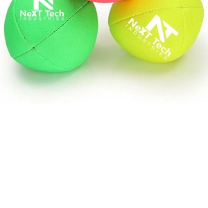 Ballon de jonglage publicitaire personnalisé en PU, jouet sportif Hacky Sack, offre spéciale - Product Image 2