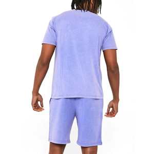 High Quality New Design T Shirts With Shorts 100% Cotton Summer <b>Twin</b> <b>Set</b> Heavyweight Men's Suits Men's Clothing Plus Size <b>Sets</b> - Product Image 3