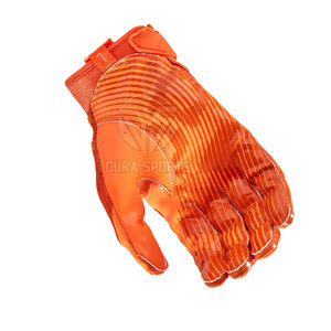 Pakistan Manufacturer Supply Leather American Football Gloves With OEM ODM Custom Service - Product Image 6