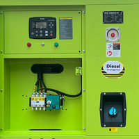 Groupes électrogènes diesel silencieux triphasés 25/30/35/40/50/60 kW, alimentés par un moteur Weichai, démarrage électrique 12/24 V, générateur électrique silencieux