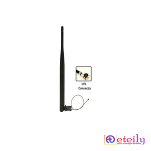 เสาอากาศยาง6dBi eteily 315MHz ลดต่ำติดตั้งง่ายพร้อมสายเคเบิล1.13มม. ขั้วต่อ UFL ผลิตในอินเดียเพื่อการสื่อสาร - Product Image 1