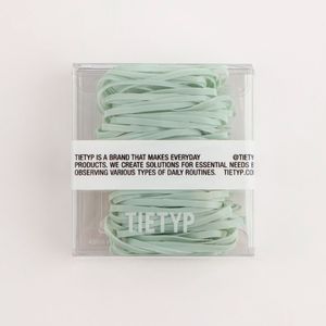 Coleteros TIETYP, Bandas Elásticas de Goma de Color Sólido, Minimalistas y Modernas para Uso Diario, Paquete para Mujer, Empaquetado en Cartón, Hecho en Corea - Product Image 4
