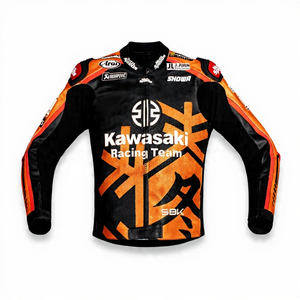 Jonathan Rea Rawasaki Pro MotoCP Protective Motorbike Riding Gear Armor <b>Biker</b> Apparel Coat for Heavy Duty <b>Jacket</b>/Chaqueta CE - Product Image 1