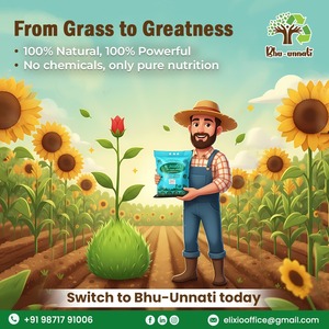 Granular Plant-Based Biofertiliser & Water-Conserving Compost Controlled Release for <b>Soil</b> Health | Organic Manure Combo Pack - Product Image 1