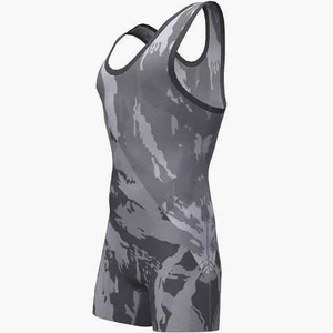 Nouvelle Arrivée Maillot de Lutte Personnalisé en Spandex par Sublimation pour Hommes – Service OEM Personnalisé - Product Image 5