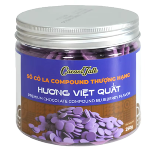 Precio al por mayor Fabricación OEM/ODM Chocolate Compuesto HALAL Botones de Chocolate de Arándanos Galletas de Cacao Proveedor Exportador - Product Image 1