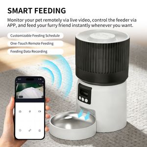 Distributore Automatico di Cibo per Animali Domestici con Controllo Remoto Temporizzato e Quantitativo - Product Image 6