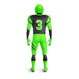 Pantalon de football américain personnalisé pour équipe, grande taille, haute élasticité, résistant aux rayures, séchage rapide, anti-humidité, anti-bactérien, 100% - Product Image 3