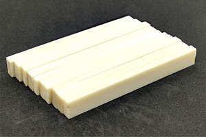 Nuts de guitarra de hueso de búfalo de la mejor calidad, blanqueados y sin blanquear, para mejorar el tono y la acción de los instrumentos a precios económicos. - Product Image 2