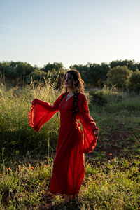 Vestido Kimono de Algodón, Estilo Boho, para Festivales y Ceremonias, Corte Holgado, Ideal para Usar en Capas - Product Image 3
