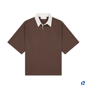 <b>Mens</b> Export Quality Knitted Embroidered for ODM Bulk Order 100% Cotton Wholesale Solid Front Formal Short Sleeve Factory Direct - Product Image 3