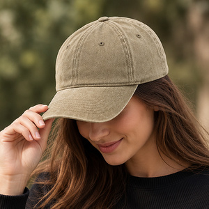 Gorra de Béisbol de Algodón con Visera Curva, Estructurada, Ajustable, con Parche Tejido, Color Personalizado de Verano, Marca Privada, Gorras de Béisbol para Hombre y Mujer - Product Image 2