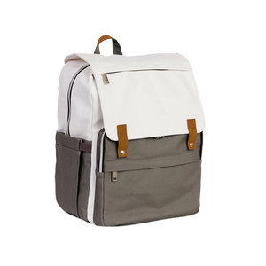 Mochila Pañalera Multifuncional, Bolsa de Viaje para Bebé con Porta Biberones Aislados a Prueba de Fugas, Puerto USB, Organizador Espacioso de Lona, 15.5L - Product Image 4