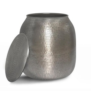 Griffen Metal Storage <b>Table</b> 36.8cm Diameter Modern Design Living Room Furniture Coffee <b>Table</b> with Storage Feature - Product Image 3
