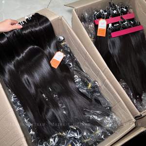 Paquetes de extensiones de cabello vietnamita recto natural Precio de fábrica de calidad premium Sin enredos Sin desprendimiento Envío a todo el mundo - Product Image 2
