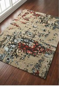 พรมขนสัตว์/ผ้าฝ้ายเนื้อนุ่มทันสมัย สำหรับห้องนั่งเล่น ห้องนอน ตกแต่งบ้าน ความหนาแน่นสูง ทนทาน กันลื่น กันน้ำพิเศษ - Product Image 5