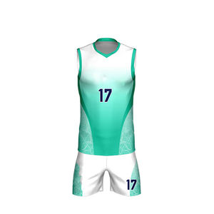 Uniformes de Voleibol Personalizados con Logotipo, Transpirables, Tallas Grandes, para Verano/Invierno/Otoño, Unisex, MOQ Bajo, Hechos en Pakistán - Product Image 1