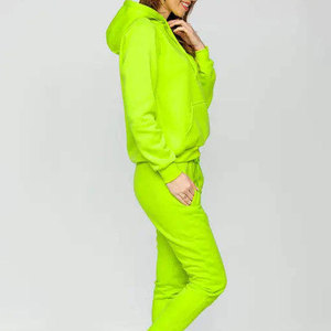 Chándal de Algodón Suave para Mujer, Chándal Transpirable de Forro Polar para Mujer - Product Image 4