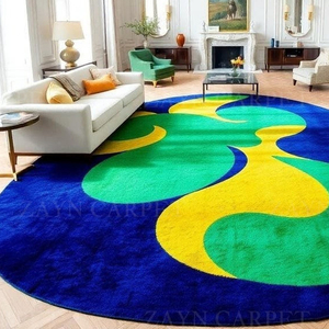 Luxury Decorative Rug Hand Tufted Bold Multicolor Abstract Indoor Outdoor Rug Home Decor Modern Abstract Pattern Rug and Carpet - Product Image 2