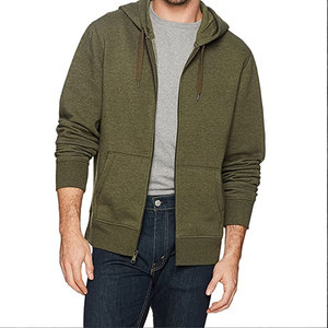 Sudaderas con Cremallera para Hombre de Alta Calidad, Algodón, 2026, Sudaderas Básicas con Cremallera, MOQ Bajo, Sudaderas con Cremallera de Moda - Product Image 2