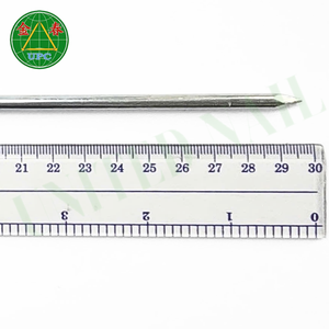Clou en acier au carbone à tige lisse, prêt pour chantier, clou en fer brillant galvanisé, clou Comon 4.9x295 mm pour construction bois, approvisionnement Vietnam - Product Image 3