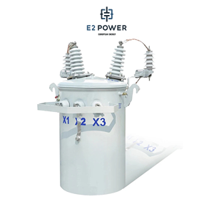Transformador de Distribución Monofásico de 10kVA-500kVA, 60Hz, Sumergido en Aceite, de Dos Bobinados, Montado en Poste, Transformador Aéreo - Product Image 2