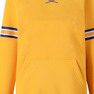 Sweat-shirt en molleton de qualité supérieure avec broderie chenille SGRho dorée, col rond côtelé personnalisé, sweat-shirt de sororité, vêtements scolaires - Product Image 6