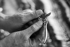 Manucure pédicure soin des ongles Ciseaux à ongles Industrie directe Ciseaux à ongles incurvés en acier inoxydable fabriqués au Pakistan avec un nouveau design - Product Image 3