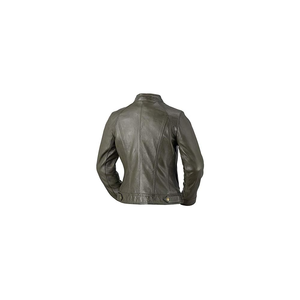 Chaqueta de cuero para mujer con el mejor diseño, transpirable, antiarrugas, impermeable, ecológica, de primera calidad y ligera. - Product Image 5