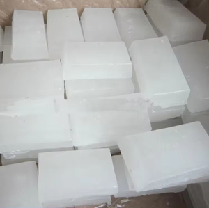 Semi Paraffin <b>Wax</b> Candle Making Semi Refined Plate High Quality White Solid Color 54-64C <b>Melting</b> Point 0.5% Oil Content South - Product Image 1
