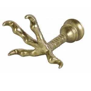 Hot Selling Claw Foot Taper Candle Holders Set of 2 Metal Candlestick Stand for Dining Room <b>Table</b> Wedding <b>Party</b> - Product Image 2
