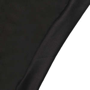 Sweat à capuche court noir pour homme, style Y2K, avec logo motif sourire de dessin animé, coupe droite, manches classiques, vêtement d'hiver, service OEM, 100% écologique - Product Image 5