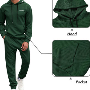 Chándal de hombre estilo clásico, 100% algodón, ropa urbana, hecho en Pakistán, precio bajo, para venta al por mayor. - Product Image 3