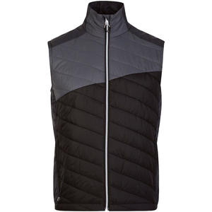 เสื้อกั๊กพัฟเฟอร์คุณภาพสูงแบบกำหนดเองสำหรับผู้ชาย อุ่นสบาย สไตล์ไฮสตรีท ผลิตจากโพลีเอสเตอร์แบบซอฟต์เชลล์ ราคาขายส่ง - Product Image 1