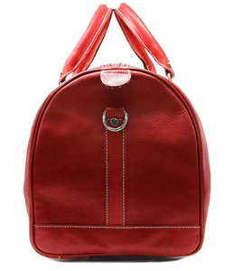 Bolsa de lona de cuero genuino en oferta, diseño personalizado, gran capacidad, para deportes, viajes, gimnasio, unisex, con calidad duradera. - Product Image 4