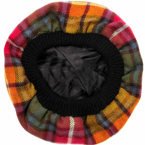 Sombrero Tam O' Shanter Buchanan de Tartán Antiguo, Sombrero Tammy de Lana de Cordero, Venta al por Mayor de Fábrica, Top Ventas 2026 - Product Image 2