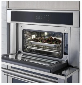 G-E M-o-n-o-g-r-a-m, Electrodoméstico de Acero Inoxidable 30, Eléctrico, 1.3 C-u. Horno de Vapor F-t. S-t-e-a-m W-a-l-l O-v-e-n - ZMB9032SNSS - Product Image 1