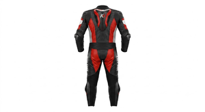 Traje de Carreras MotoCP de Cuero Genuino Premium de Una Pieza con Protectores y Joroba para Días de Pista - Product Image 2