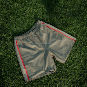 Pantalones cortos deportivos de estilo callejero para hombre, venta al por mayor, pantalones cortos de entrenamiento transpirables de secado rápido, cintura elástica cómoda personalizable - Product Image 2