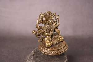 Estatua Grande de Latón del Señor |   Artesanía Metálica Hecha a Mano, Arte Pop Moderno, Ecológico y Duradero, Figura de Dios Hindú para Mesa, Hogar o Templo, Ideal para Cumpleaños - Product Image 2