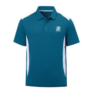 Polos pour hommes de haute qualité, couleur personnalisée, coupe ajustée, polos pour hommes avec logo personnalisé - Product Image 1