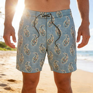 Pantalones Cortos Deportivos de Nailon y Elastano para Hombre con Logotipo Personalizado, de Secado Rápido y Absorción de Humedad para Bádminton y Fitness - Product Image 1