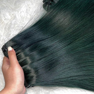 Extensiones de cabello Remy de un donante supersuave de Color caliente, cutícula alineada, hueso recto sin enredos, cabello vietnamita de alta calidad - Product Image 2