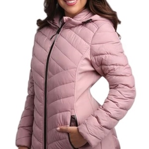 OEM Manufacturer Hot Selling Thick <b>Coats</b> <b>for</b> <b>Women</b> Winter <b>Women's</b> Warm Down Jacket Zippered Trench <b>Coat</b> - Product Image 6