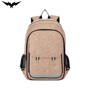 Sac à dos scolaire scintillant pour petites filles, étanche, avec fermeture éclair et logo personnalisé pour étudiants - Product Image 5