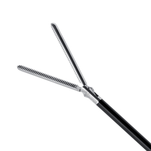10mm Atraumatic Straight Clamp Grasper 45cm Minimally Invasive <b>Laparoscopic</b> Endoscopic Surgical <b>Instrument</b> - Product Image 4