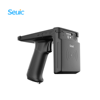 Lecteur RFID UHF portable longue portée NFC 860-960Mhz, lecteur-graveur RFID portable, scanner laser pour l'inventaire des entrepôts de vente au détail