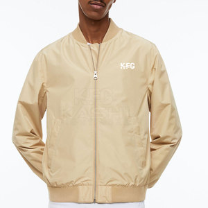 Chaqueta Bomber Moderna para Hombre, Estilo Invernal, Cuello Alto, Aspecto Elegante, Material de Nailon Transpirable y Ecológico para Uso Diario en Invierno - Product Image 2