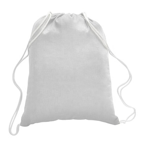Bolsas de algodón con cordón para la colada, bolsas de algodón reutilizables y respetuosas con el medio ambiente, venta al por mayor, 100% - Product Image 1