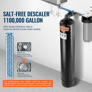 Filtro Acqua Anticalcare Senza Sale in Resina per Tutta la Casa, 1.100.000 Galloni, per Acqua di Città e Applicazioni RV, per Tutte le Impianti Idraulici - Product Image 2